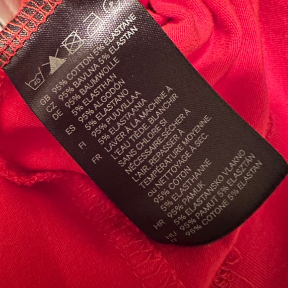 New H&M Red Short Sleeve Dress XS - Picture 4 of 4